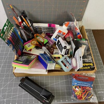 #267 Office / School Supplies: Pens, Erasers, Etc.