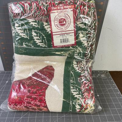 #272 The Rug Barn Rainbow Trout Throw New