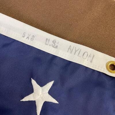 #273 Like New American Flag 5 x 8 Nylon Material 