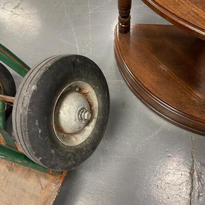 #289 Hand Truck (GREEN) Hard Rubber Tire 