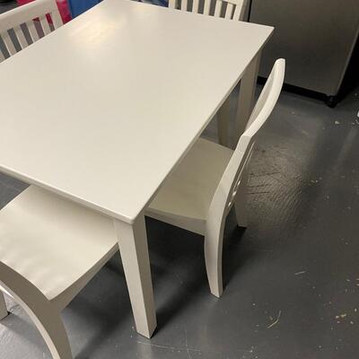 #294 Children's Pottery Barn Table and Chairs 