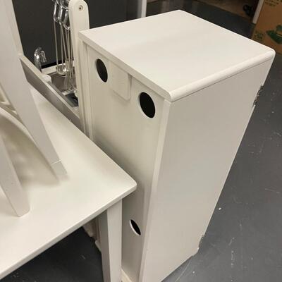 #296 Children's Pottery Barn Kitchenette: Fridge, sink Etc. 