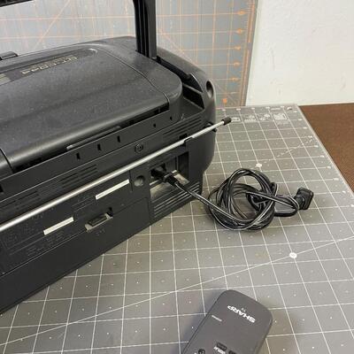 #297 Sharp CD Player with Remote 