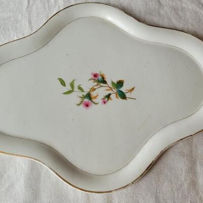 Lot 26: Haviland Limoges Pitcher and Platter 