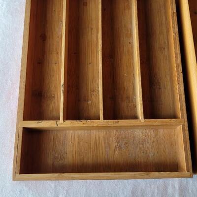 Lot 32: (2) Kitchen Utensils Organizers