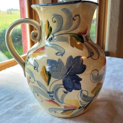 Lot 37: Crate & Barrel Pitcher