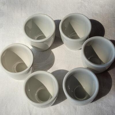 Lot 47: (6) Vintage Tepco Cups WW2 Navy Handwarmer Cups