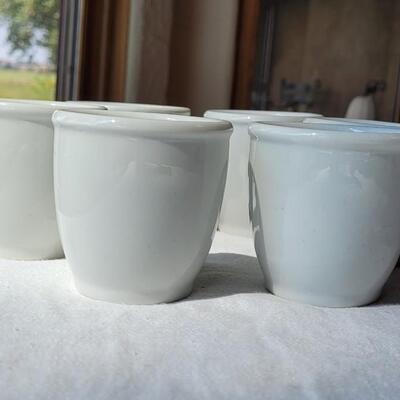 Lot 47: (6) Vintage Tepco Cups WW2 Navy Handwarmer Cups
