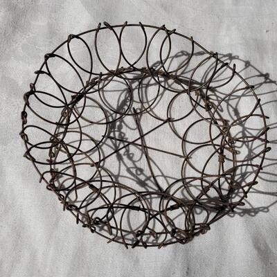 Lot 57: Antique Egg Baskets (2)