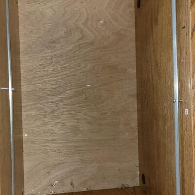 Lot 61: Flip Top File Cabinet on Casters 