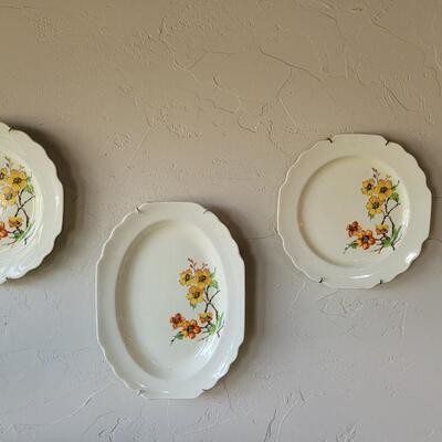 Lot 65: Vintage Plates on Hangers (3)