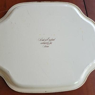 Lot 67: Vintage Metal Vanity Tray made in England for Avon