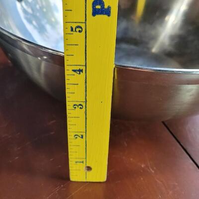 Lot 70: (2) Pan & Strainer