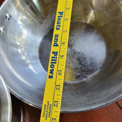 Lot 70: (2) Pan & Strainer
