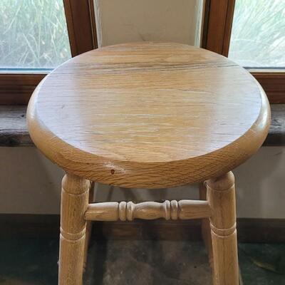 Lot 79: Wood Stool