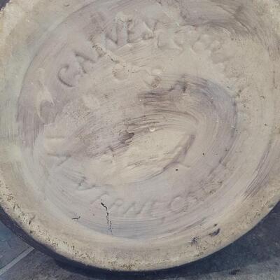 Lot 80: Mid Century Modern Gainey Ceramic Planter