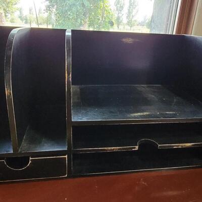 Lot 94: Desk Organizer (black)