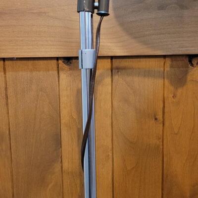 Lot 100: Antique 3 Stars Floor Lamp (has been spliced with a different plug) Works!