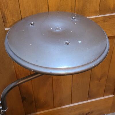Lot 100: Antique 3 Stars Floor Lamp (has been spliced with a different plug) Works!