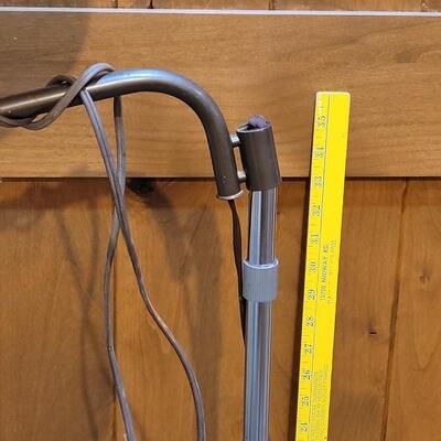 Lot 100: Antique 3 Stars Floor Lamp (has been spliced with a different plug) Works!