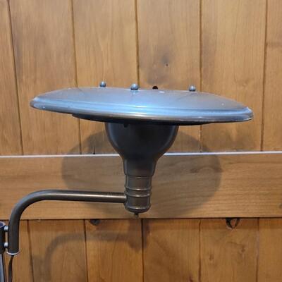 Lot 100: Antique 3 Stars Floor Lamp (has been spliced with a different plug) Works!