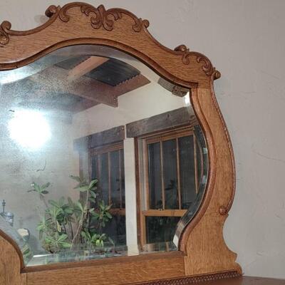 Lot 103: Antique Secretary Side by Side Cabinet