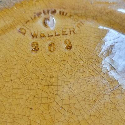 Lot 104: Antique Weller Louwelsa Pansies Pottery 