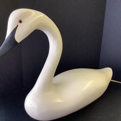 B - 106. Decorative White Swan