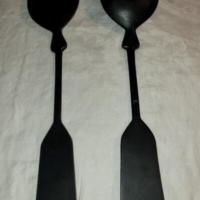 Lot 111: Vintage Black DDC Fork & Spoon