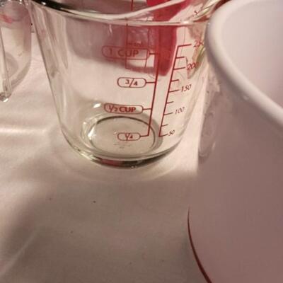 Lot 112: Baking Measuring Cups & Spoons