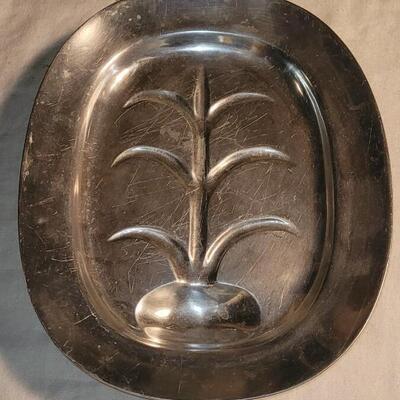 Lot 116: Vintage Pewter Meat Tray Wilton Columbia 