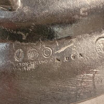 Lot 116: Vintage Pewter Meat Tray Wilton Columbia 