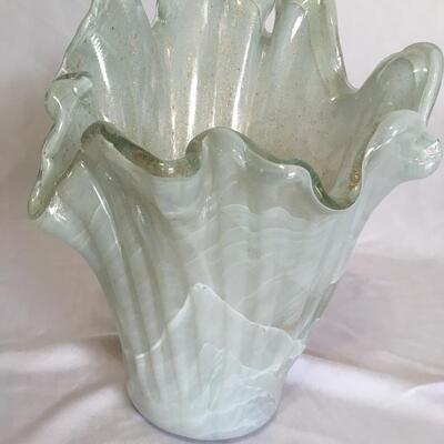Large Heavy Glass vase/Planter