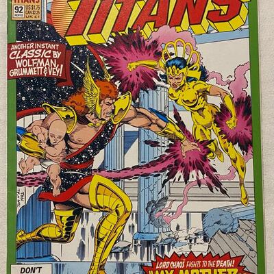 DC, The New Titans, #92