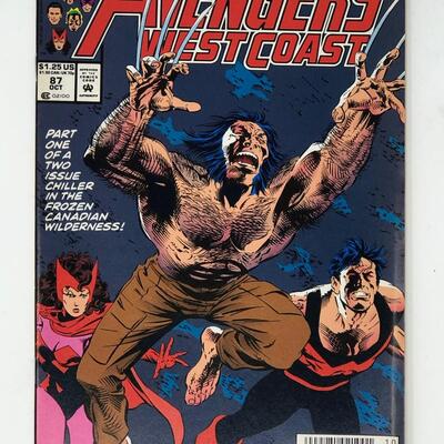 Marvel, Avengers West Coast, 87 