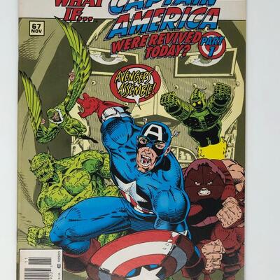 MARVEL, WHAT IF  67, captain america were revived today? Part 1 