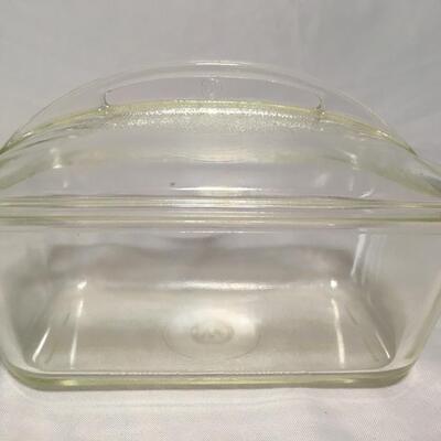 Vintage  Westinghouse  Glass  loaf pan 