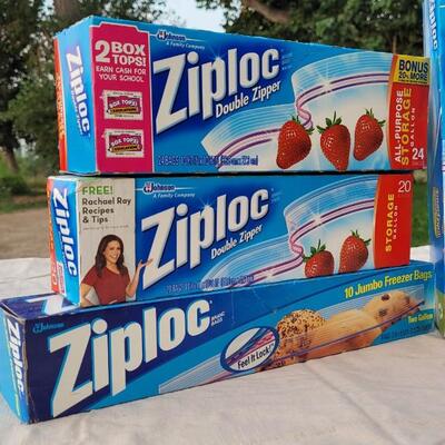 Lot 125: New ZIPLOC Storage Bag Assortment