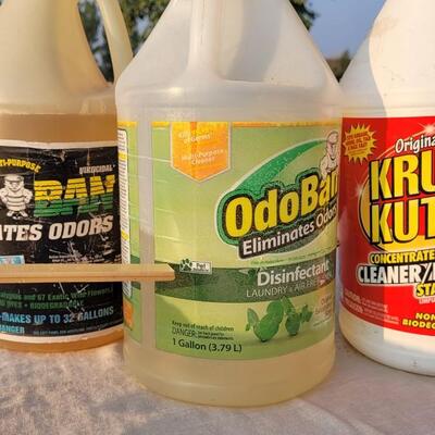 Lot 141: Assorted Concentrated Cleaning Supplies 