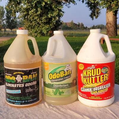 Lot 141: Assorted Concentrated Cleaning Supplies 