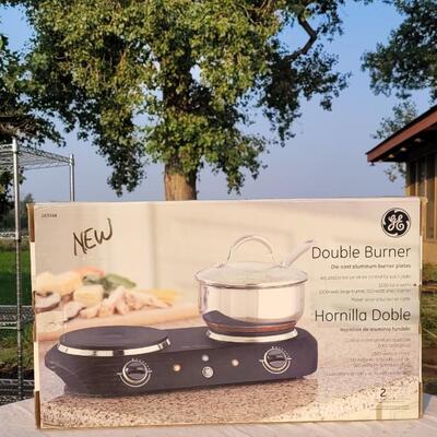 Lot 148: New GE Double Burner 