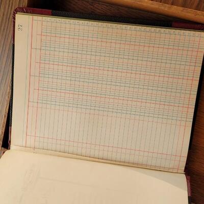 Lot 152: Assorted Unused Notebook Paper Pads + Wooden Desk Tray