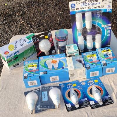 Lot 154: Assortment of Light Bulbs #1