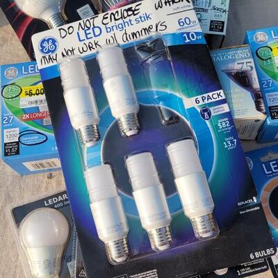 Lot 154: Assortment of Light Bulbs #1