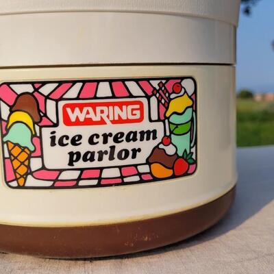 Lot 163: Vintage WARING Ice Cream Parlor Machine 