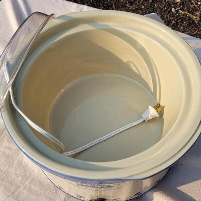 Lot 167: Vintage Large RIVAL Crock-Pot 