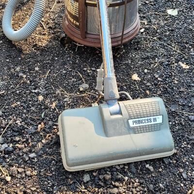 Lot 168: Vintage Filter Queen Vacuum w/ Princess II Attachment