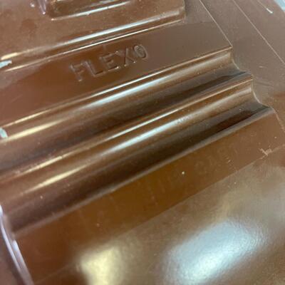 #308 Industrial Flexo Desk Lamp Brown 