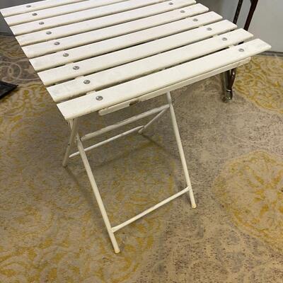 #309 Folding Out Door Table 