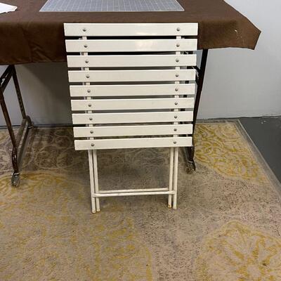 #309 Folding Out Door Table 